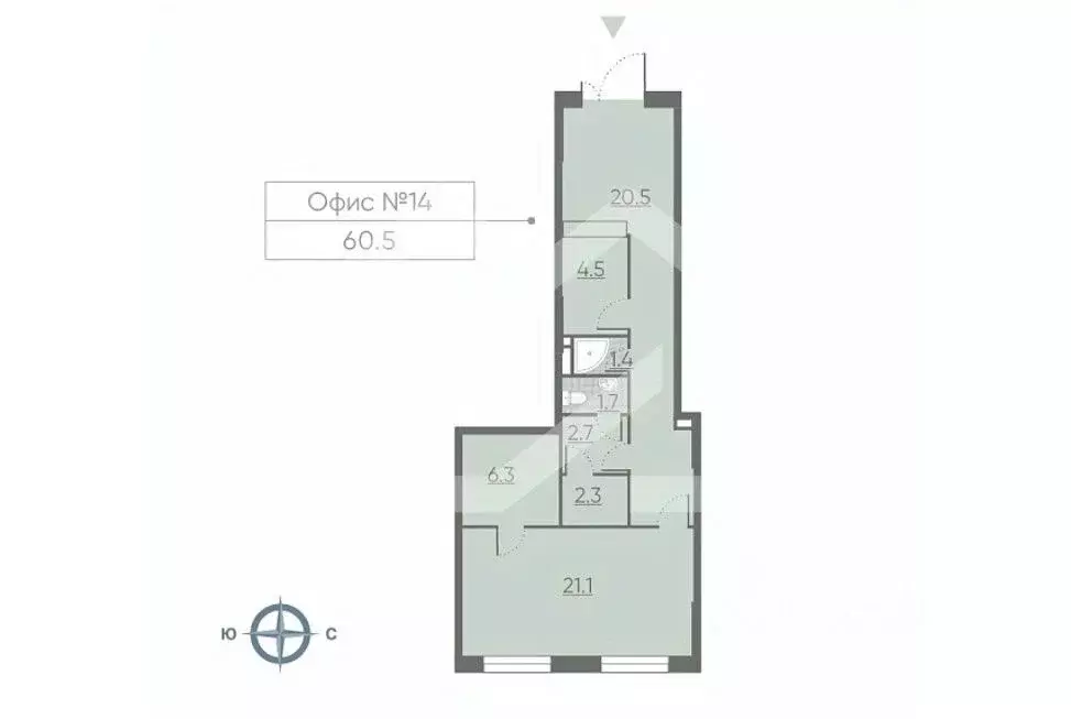 Помещение свободного назначения в Москва Производственная ул., 19к1 ... - Фото 2