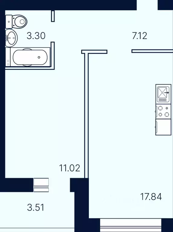 1-к кв. Саратовская область, Саратов Солнечный-2 жилрайон, Сияй-город ... - Фото 1