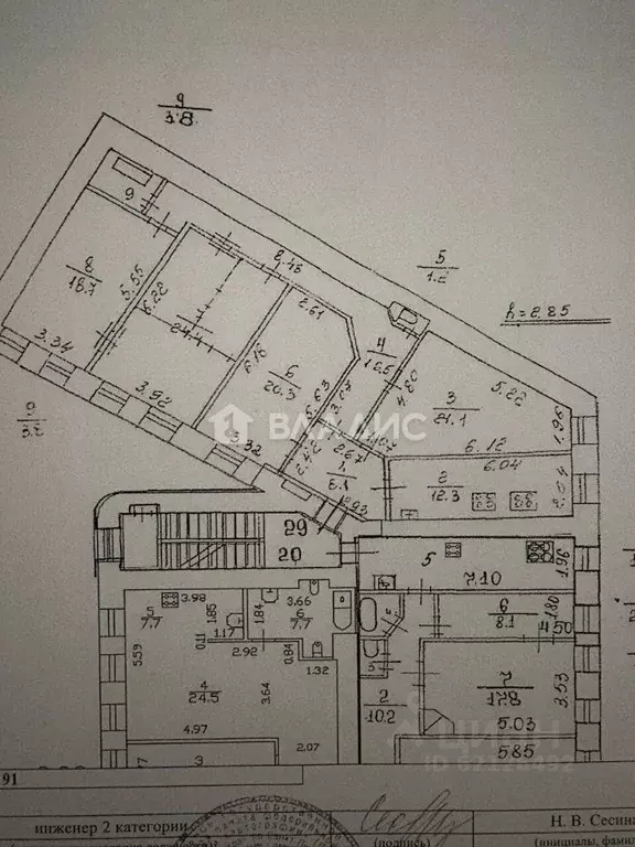 4-к кв. Санкт-Петербург Боровая ул., 3 (84.0 м) - Фото 2