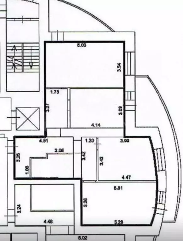 3-к кв. Тюменская область, Тюмень Ямская ул., 90 (91.0 м) - Фото 1