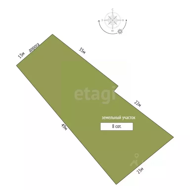 Дом в Крым, Кировский район, с. Владиславовка ул. Федосеева (53 м) - Фото 2