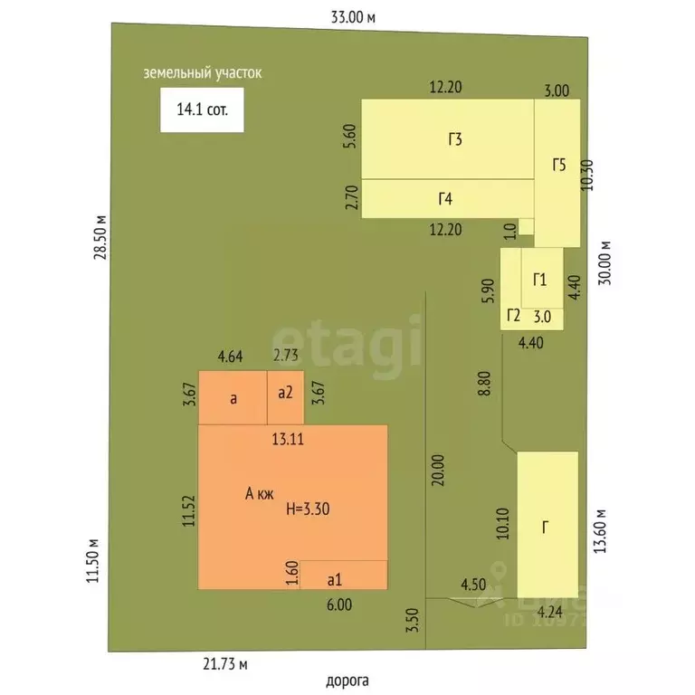 Дом в Башкортостан, Стерлитамакский район, Красноярский сельсовет, с. ... - Фото 2