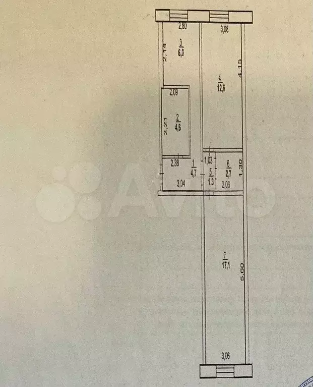 2-к. квартира, 49,2 м, 1/5 эт. - Фото 0