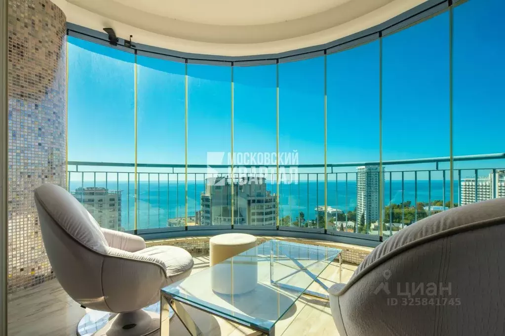 4-к кв. Краснодарский край, Сочи Светлана мкр, просп. Пушкина, 6 ... - Фото 1