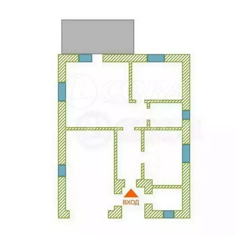 Дом в Тюменский муниципальный округ, деревня Коняшина (136 м) - Фото 2