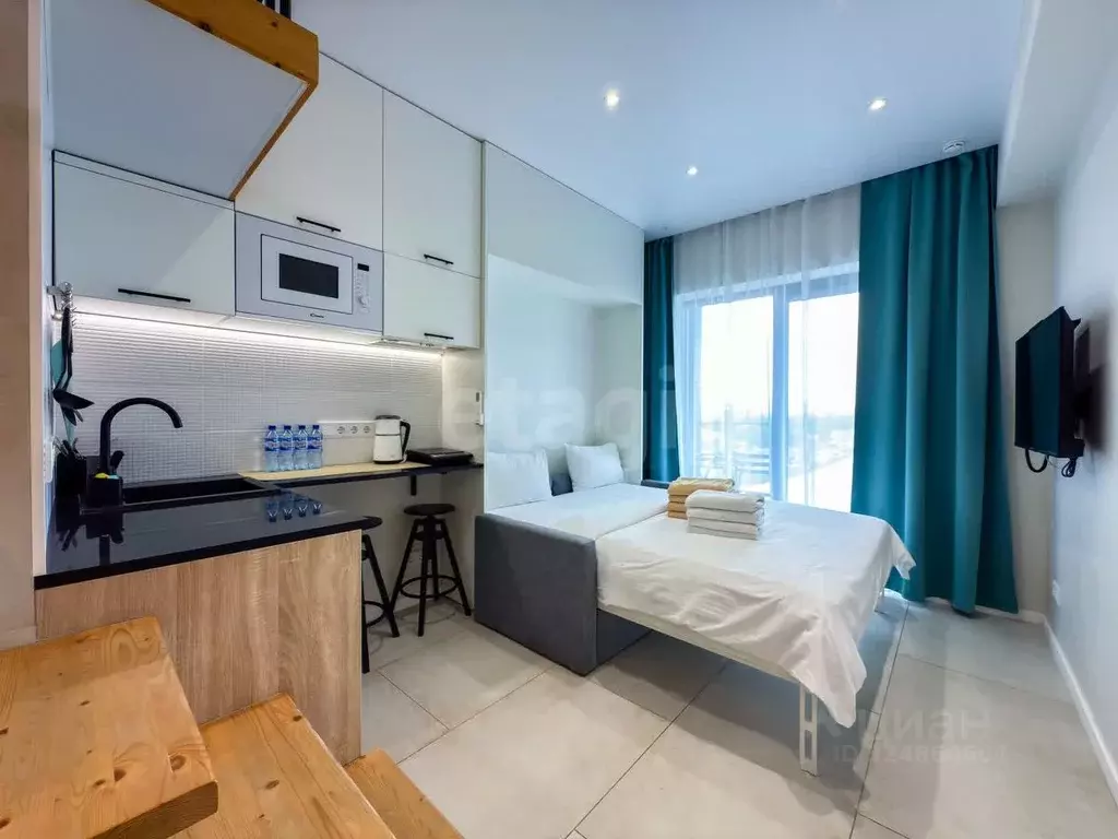 Студия Краснодарский край, Анапа Пионерский просп., 20 (21.3 м) - Фото 1