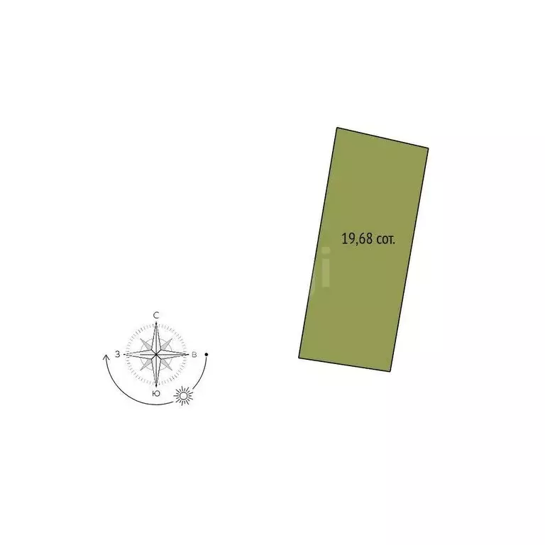 Участок в село Никольское, улица Некрасова (19.68 м) - Фото 1