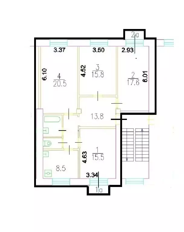 Продается 4-комнатная квартира - Фото 2