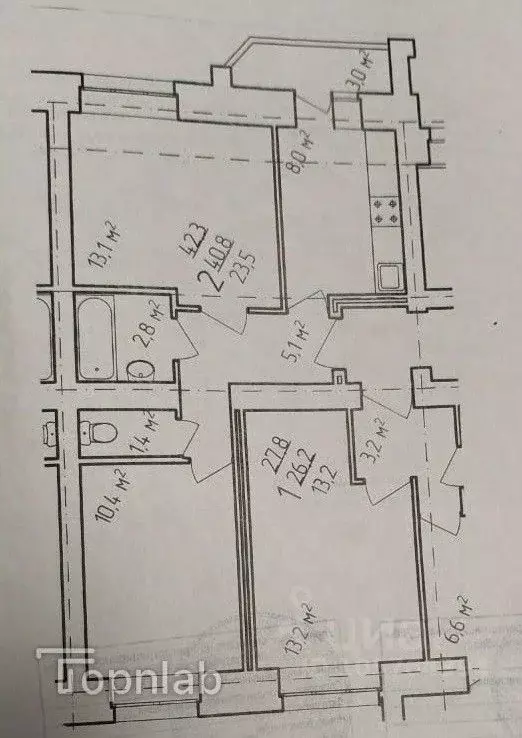 2-к кв. Владимирская область, Владимир ул. Новгородская, 32 (42.3 м) - Фото 2