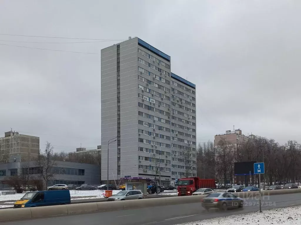 Свободной планировки кв. Москва Профсоюзная ул., 73 (17.9 м) - Фото 1
