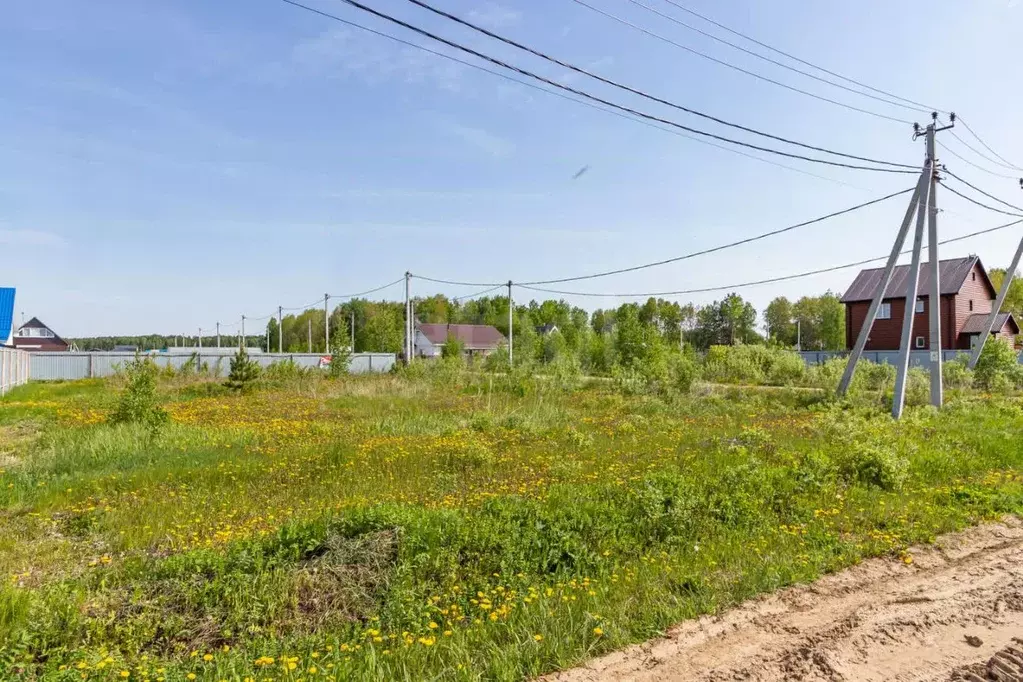 Участок в Тюменская область, Тюменский муниципальный округ, д. Зырянка ... - Фото 1