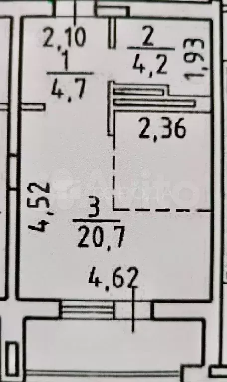 Квартира-студия, 29,6 м, 14/17 эт. - Фото 0