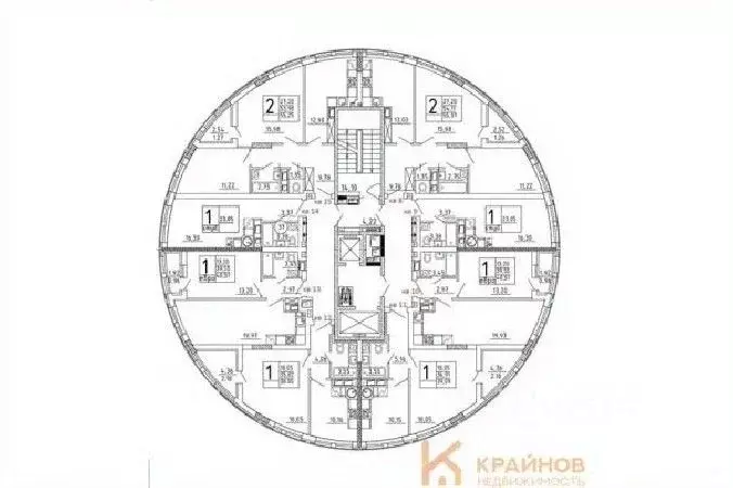 1-к кв. Воронежская область, с. Новая Усмань, Южный мкр  (40.51 м) - Фото 1