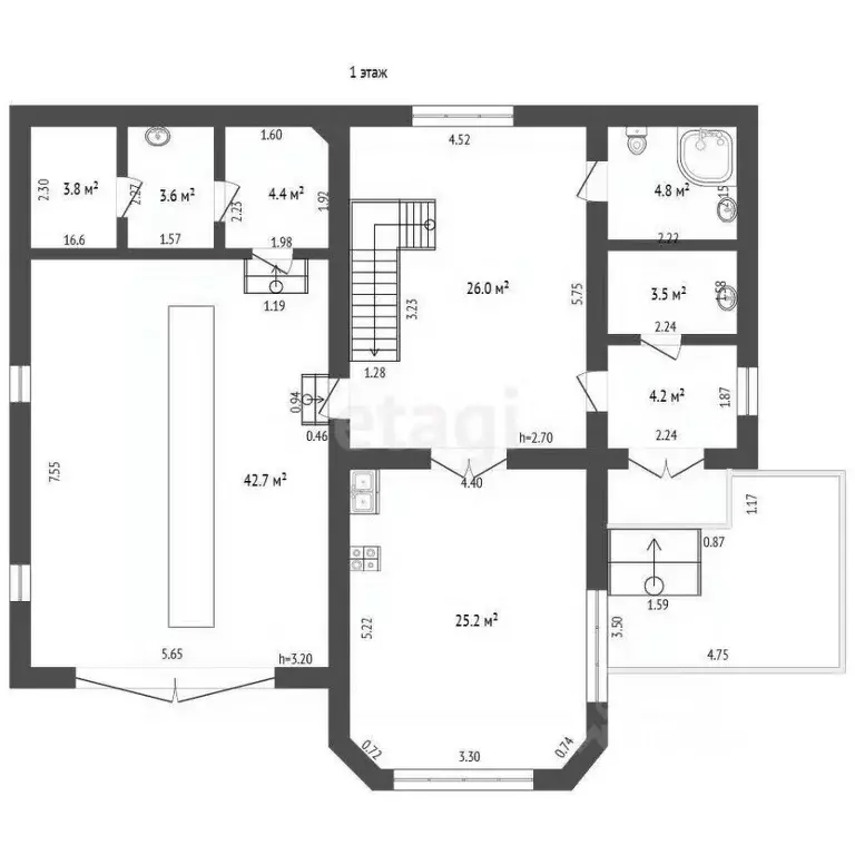 Дом в Ростовская область, Ростов-на-Дону Рационализаторский пер. (293 ... - Фото 2
