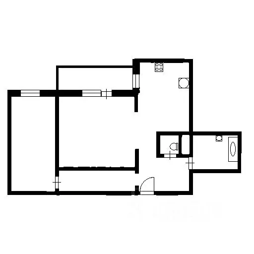 2-к кв. Санкт-Петербург аллея Поликарпова, 2 (66.0 м) - Фото 2