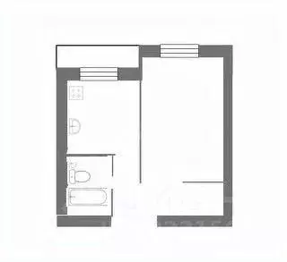 1-к кв. Челябинская область, Чебаркульский муниципальный округ, с. ... - Фото 2