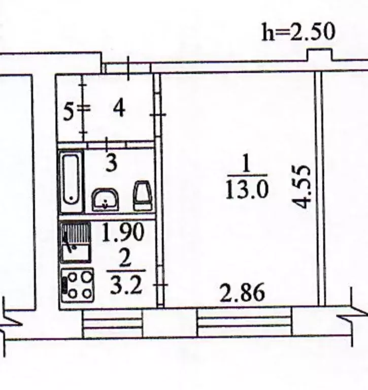 Продаётся 1-к квартира, 21.1 м - Фото 1