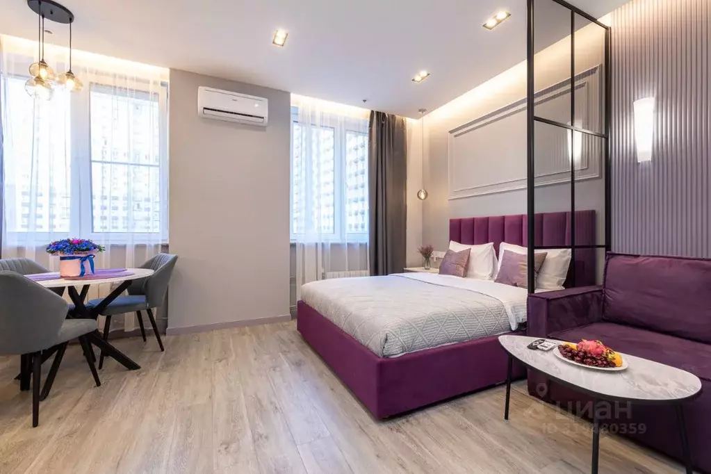 Студия Москва Березовая аллея, 19к4 (33.0 м) - Фото 1