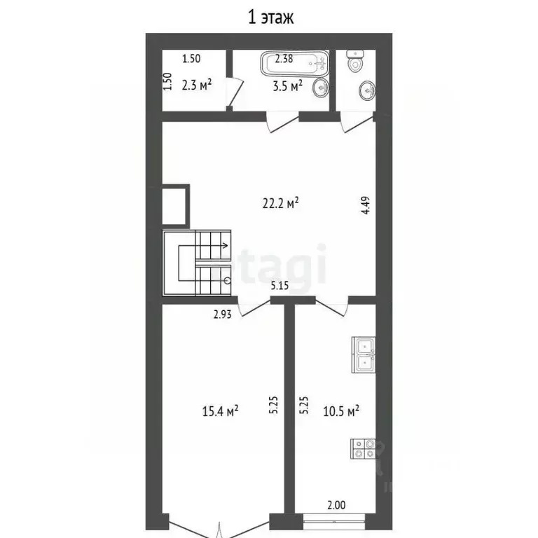 Дом в Крым, Симферопольский район, Николаевка пгт  (173 м) - Фото 2
