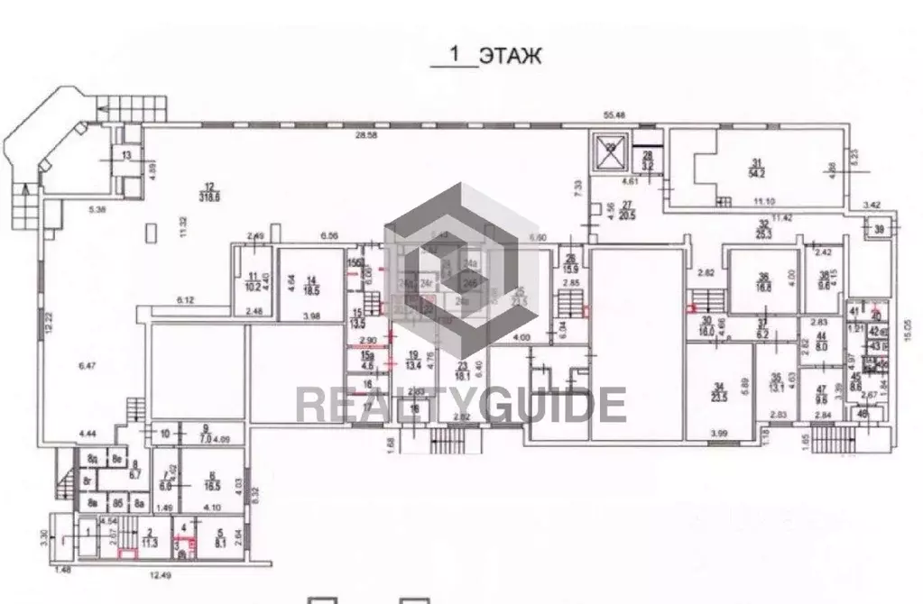 Торговая площадь в Москва Трифоновская ул., 12 (776 м) - Фото 1