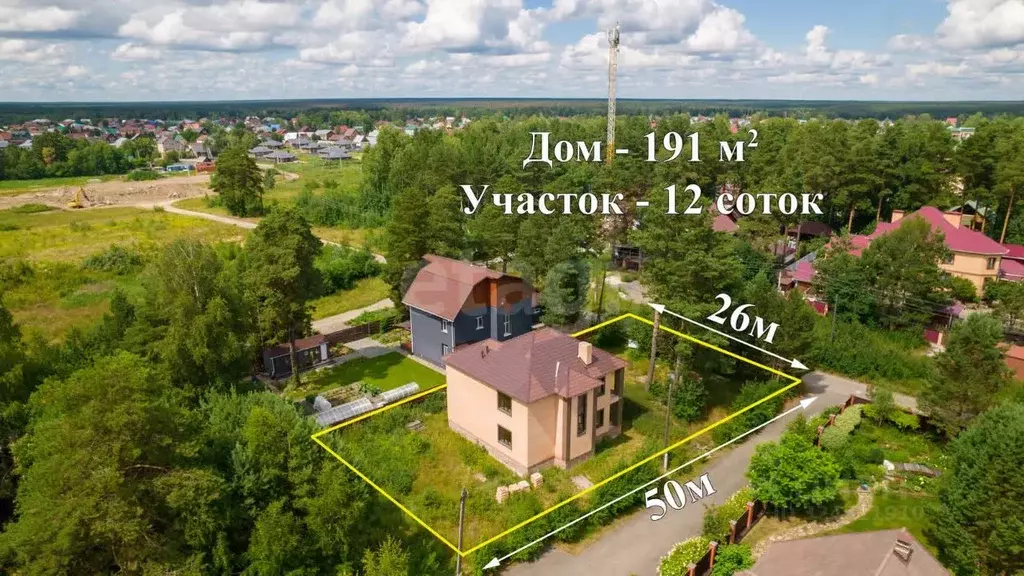 Дом в Томская область, Томский район, д. Кисловка пер. Мельниковский ... - Фото 1