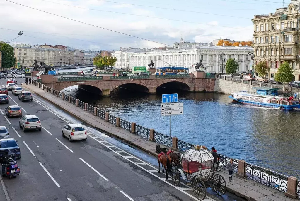 Помещение свободного назначения в Санкт-Петербург наб. Реки Фонтанки, ... - Фото 2