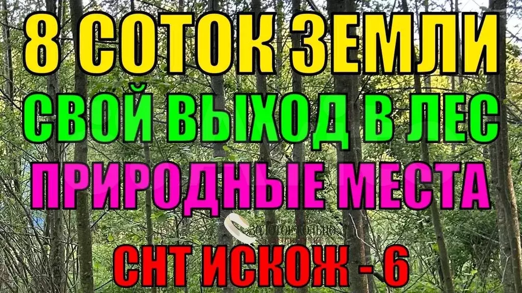 Участок 8 сот. (СНТ, ДНП) - Фото 1