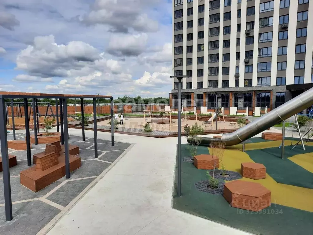 Студия Тюменская область, Тюмень ул. Краснооктябрьская, 8 (33.4 м) - Фото 1