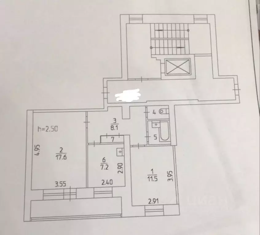 2-к кв. Пермский край, Пермь Ветлужская ул., 66 (52.1 м) - Фото 1