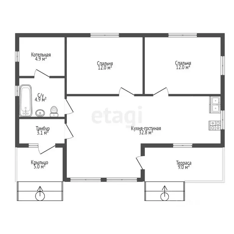 Дом в Ярославская область, Ярославский муниципальный округ, д. ... - Фото 2