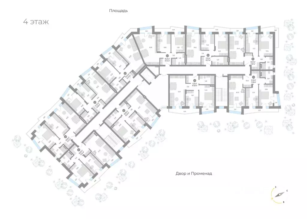 2-к кв. Тюменская область, Тюменский муниципальный округ, с. Кулаково ... - Фото 1
