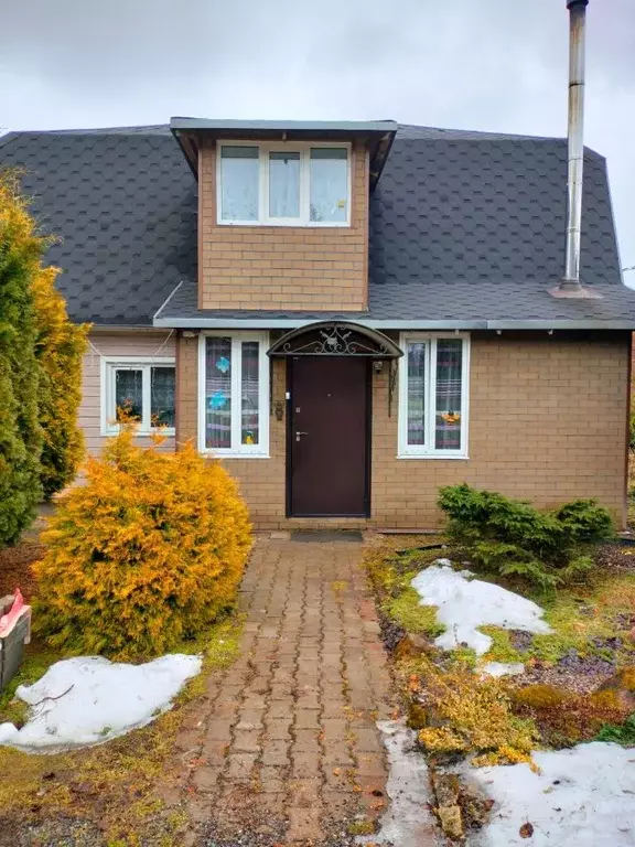 Дом в Ленинградская область, Волосовское городское поселение, Дорожник ... - Фото 2