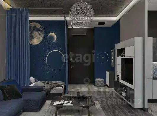 Студия Калужская область, Калуга ул. Минская, 39 (30.0 м) - Фото 1