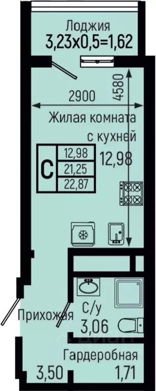 Студия Краснодарский край, Туапсинский муниципальный округ, с. Небуг ... - Фото 0