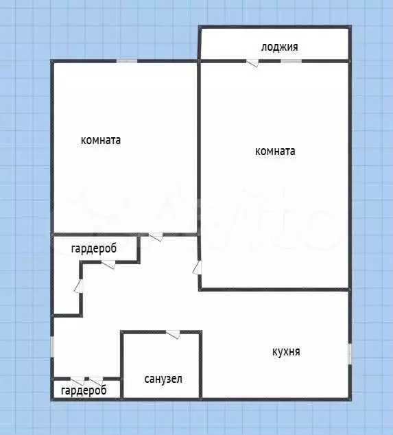 2-к. квартира, 41 м, 6/9 эт. - Фото 0