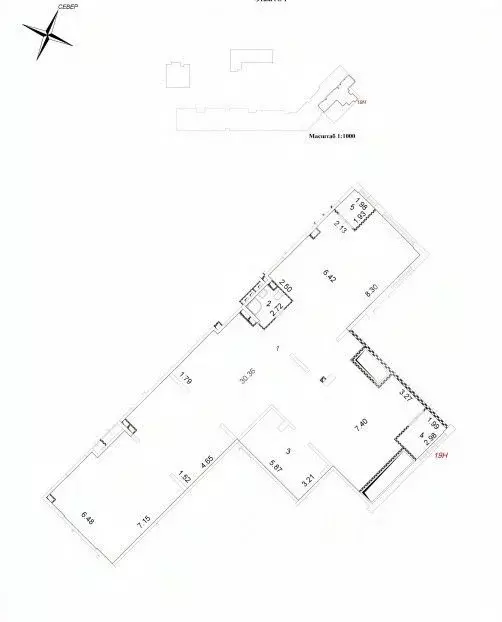 Помещение свободного назначения в Москва Головинское ш., 11 (267 м) - Фото 1