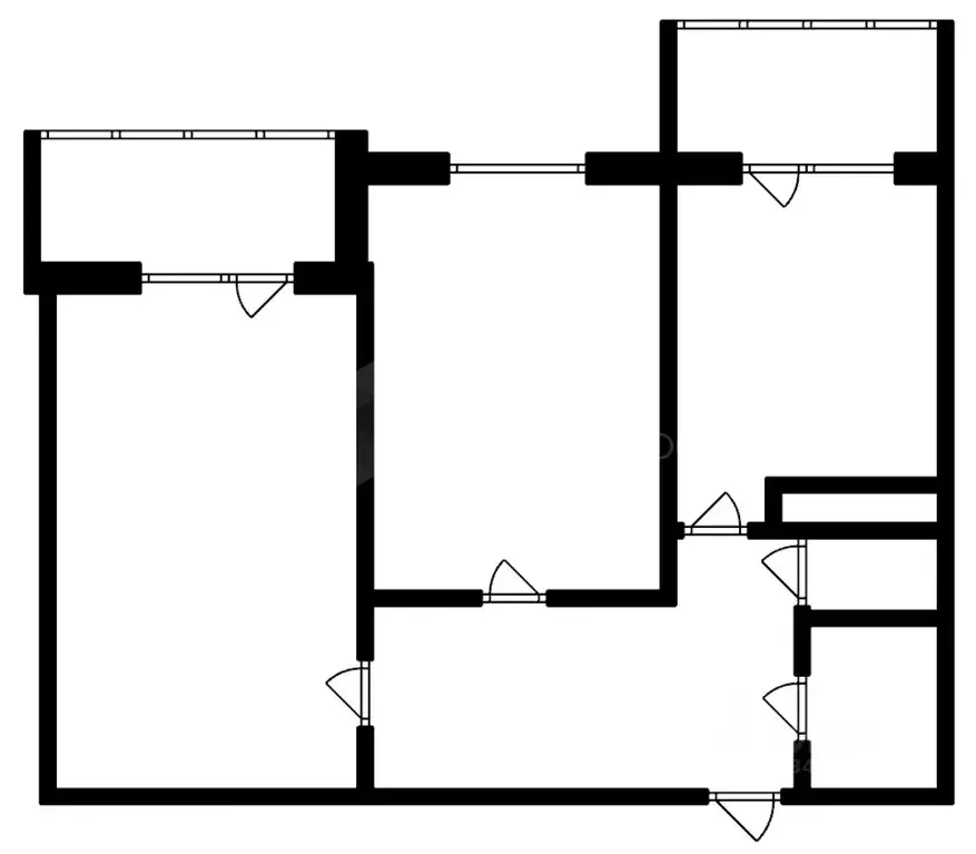 2-к кв. Тюменская область, Тюмень ул. Беляева, 29к1 (62.4 м) - Фото 2