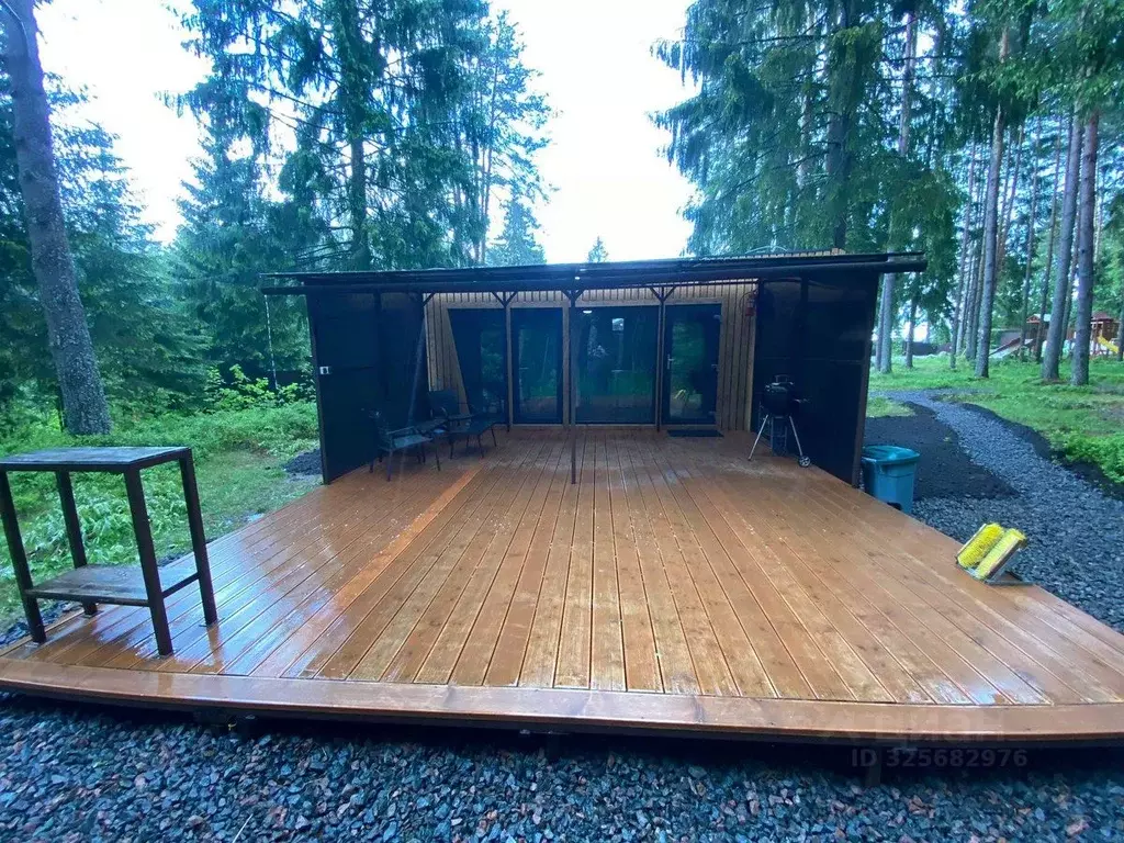 Дом в Ленинградская область, Приозерский район, Сосновское с/пос, д. ... - Фото 1