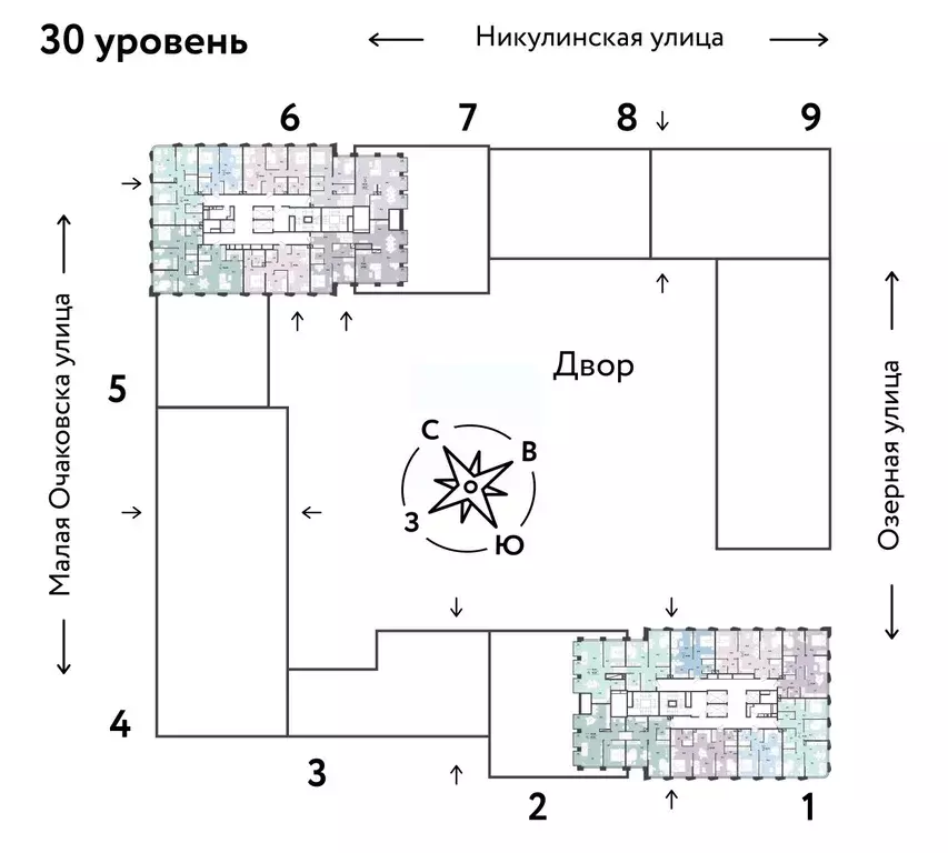 3-к кв. Москва Озерная ул., 42С7 (63.9 м) - Фото 1