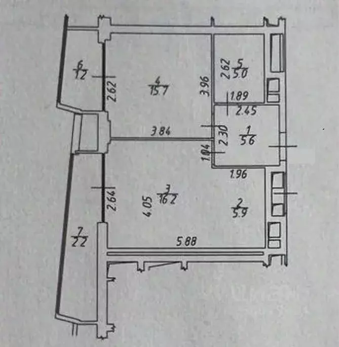 1-к кв. Москва ул. Янковского, 1к1 (51.8 м) - Фото 1