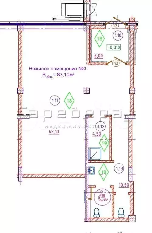 Свободного назначения, 83.8 м - Фото 0