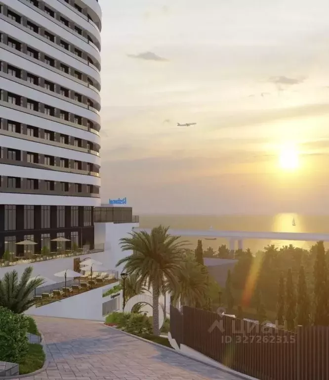 Студия Краснодарский край, Сочи Хоста жилрайон, ул. Шоссейная, 5/7 ... - Фото 0