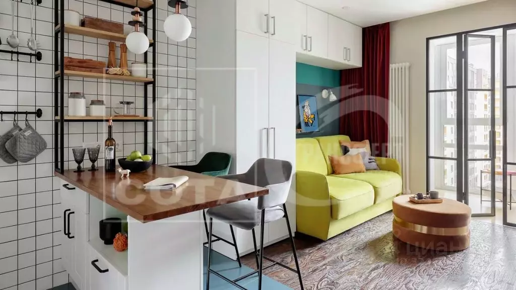 Студия Воронежская область, с. Новая Усмань ул. Полевая, 33А/4 (23.0 ... - Фото 2