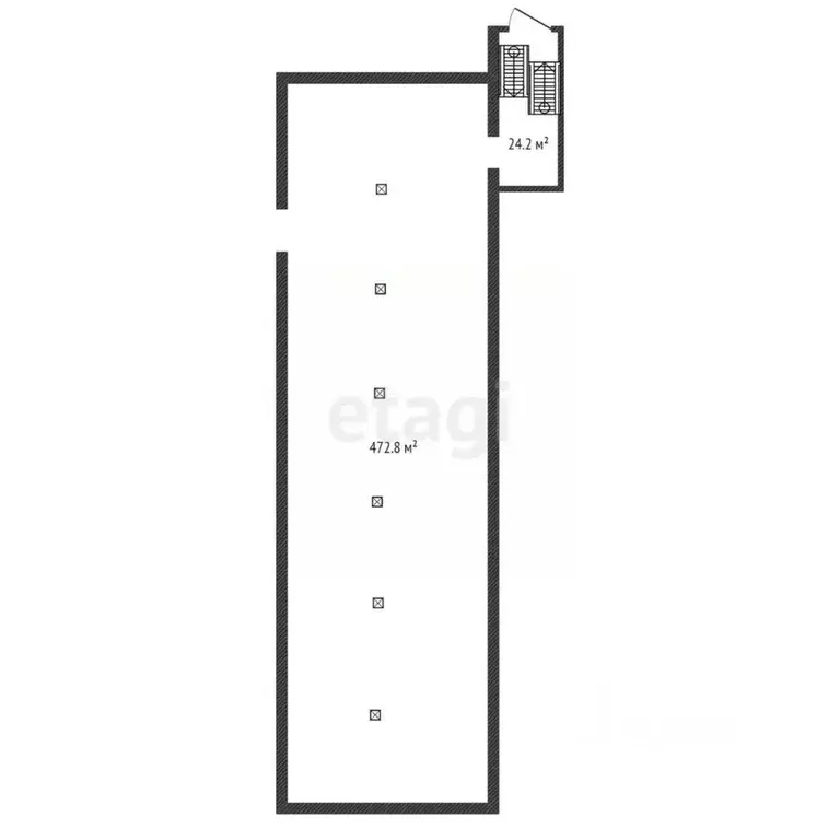 Помещение свободного назначения в Красноярский край, Красноярск имени ... - Фото 2