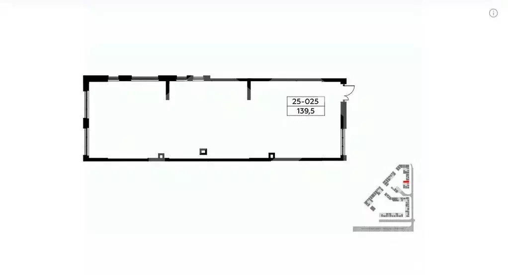 Торговая площадь в Москва Скандинавия жилой комплекс, 25.3 (140 м) - Фото 2