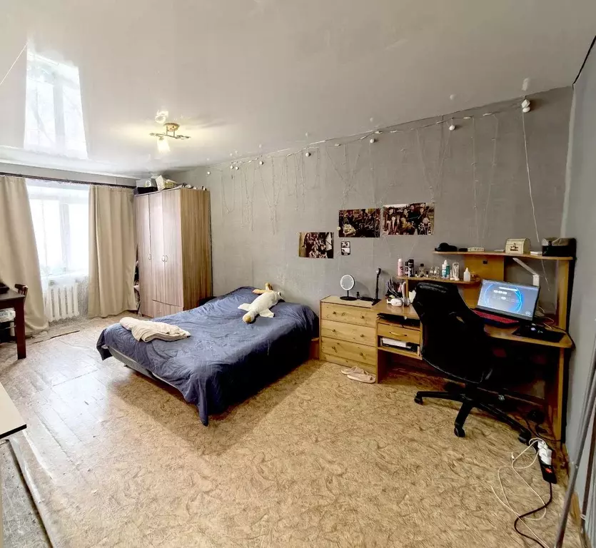 1-к кв. Омская область, Омск ул. Рождественского, 3 (30.4 м) - Фото 1