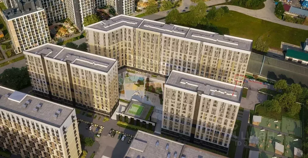 1-к кв. Санкт-Петербург ул. Тосина, 3к1 (38.8 м) - Фото 1