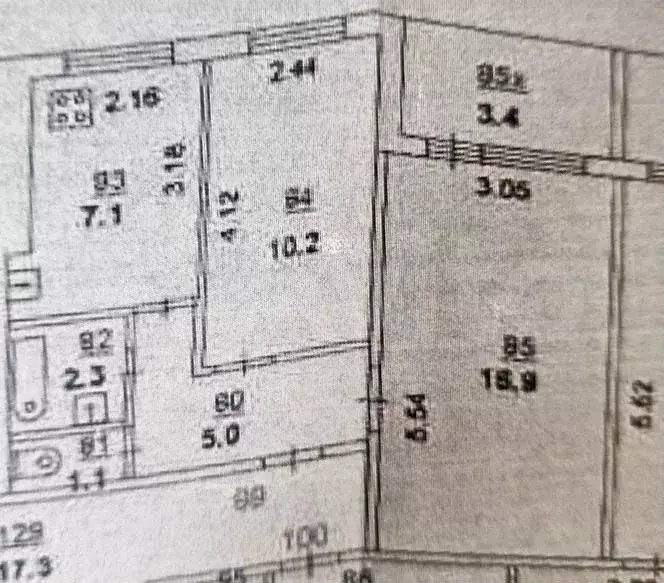 2-к. квартира, 43 м, 7/9 эт. - Фото 0