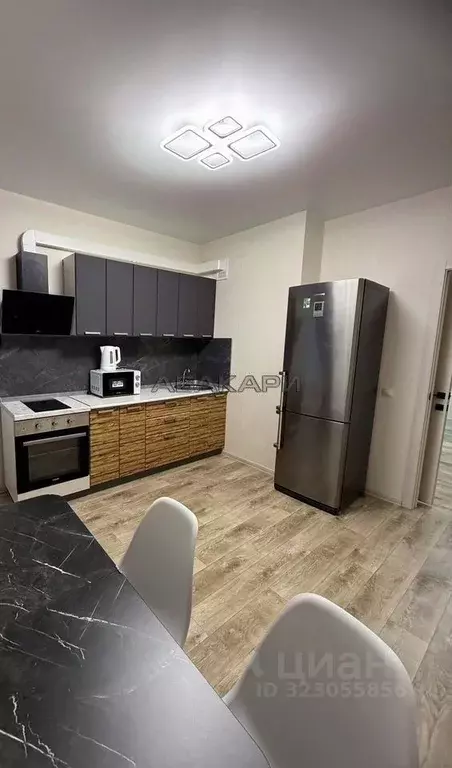 2-к кв. Красноярский край, Красноярск ул. Петра Подзолкова, 24 (56.0 ... - Фото 1