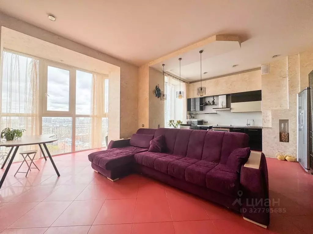 3-к кв. Санкт-Петербург Варшавская ул., 61к1 (97.3 м) - Фото 1